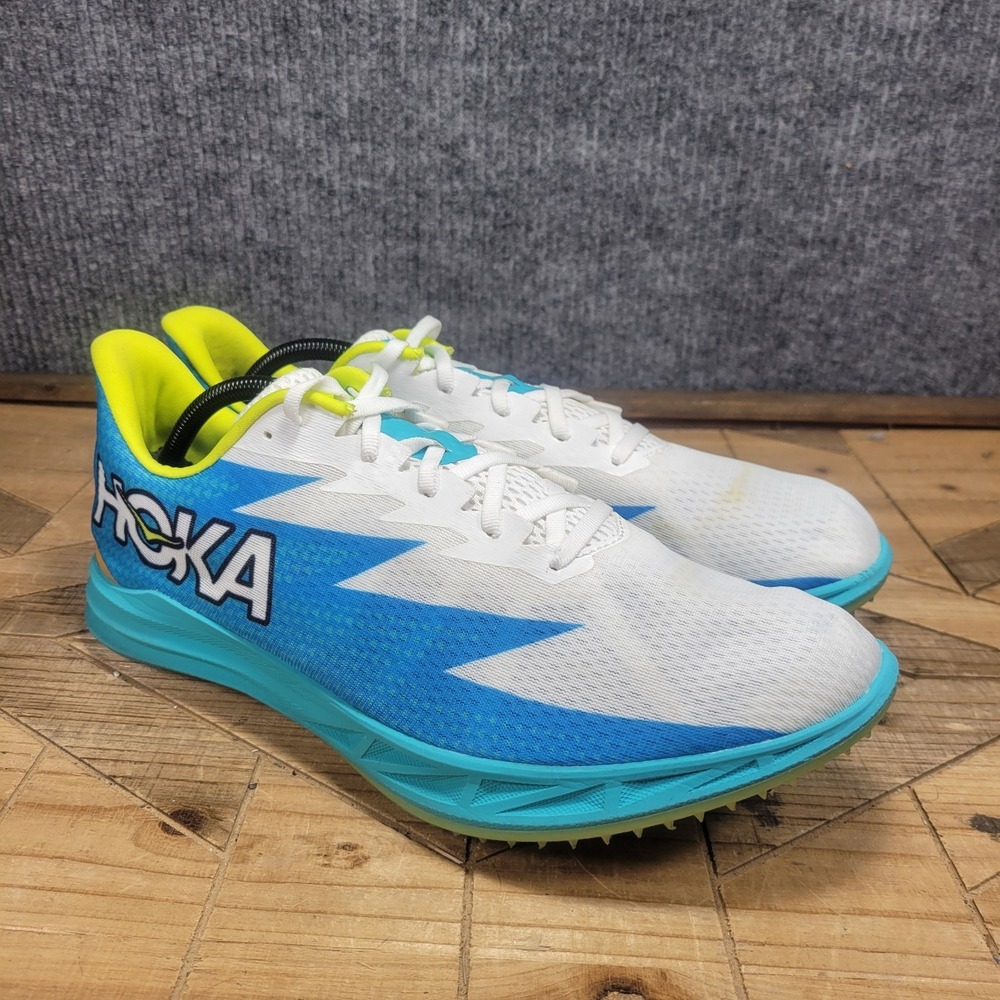 Hoka One One U Crescendo MD Men's Track Sneakers – Ceramic Diva Blue – Size 13